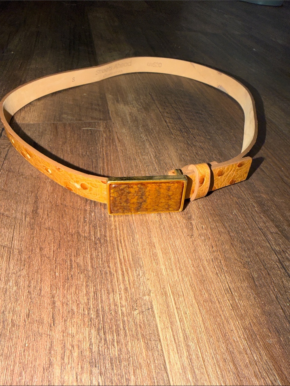 Vintage Women’s Streets ahead belt 44620 size S